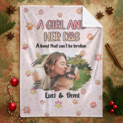 Personalized Blankets My Supervisor Of Naps - Personalized Dog Photo Collage Custom Blanket