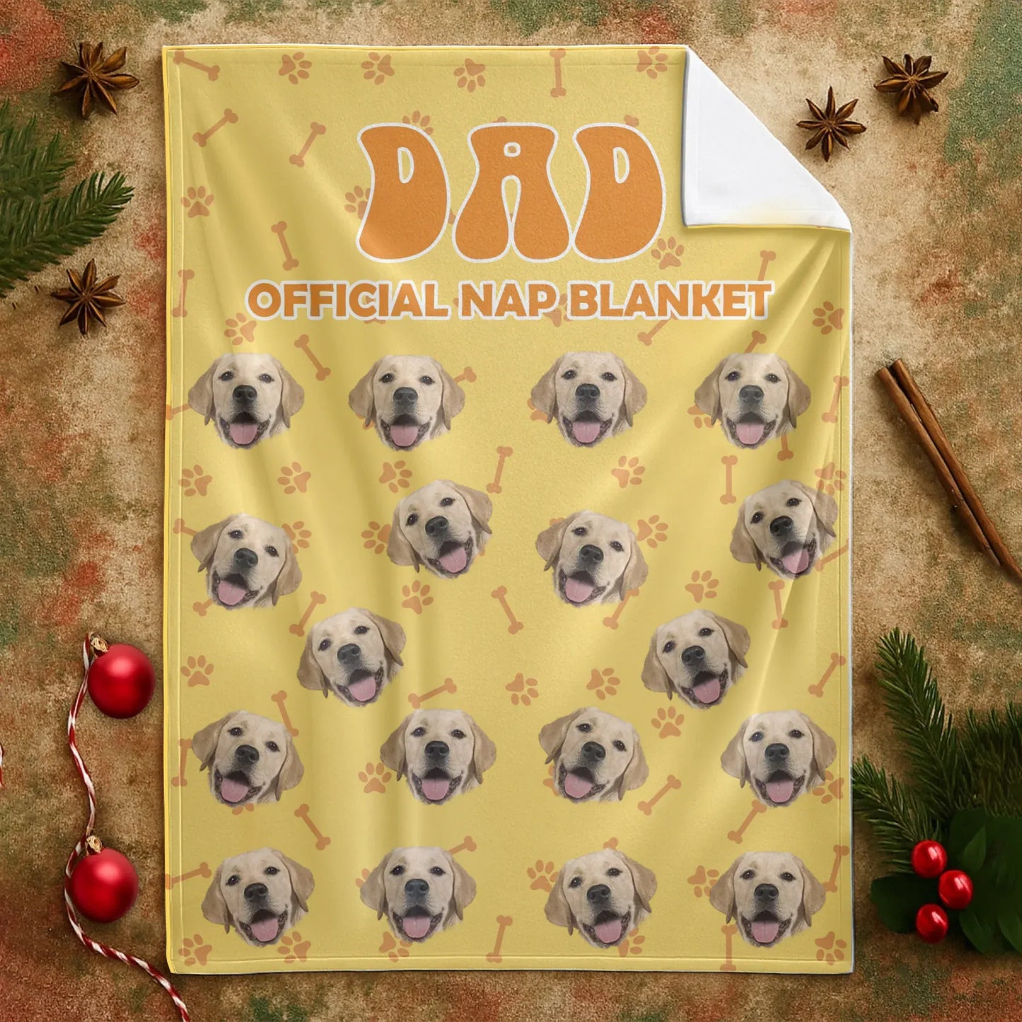 Personalized Blankets Life Is Better With A Nap And My Dog - Personalized Dog Dad Custom Photo Blanket