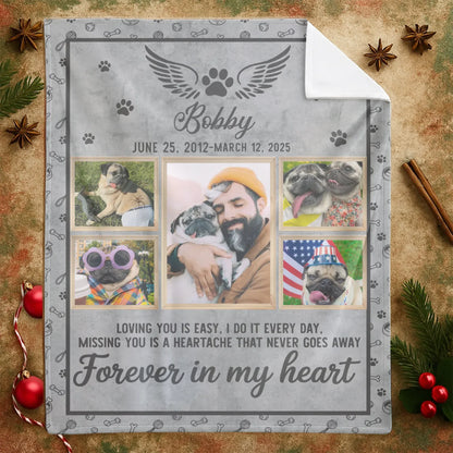 Personalized Blankets My Chief Of Staff - Personalized Dog Photo Collage Custom Blanket