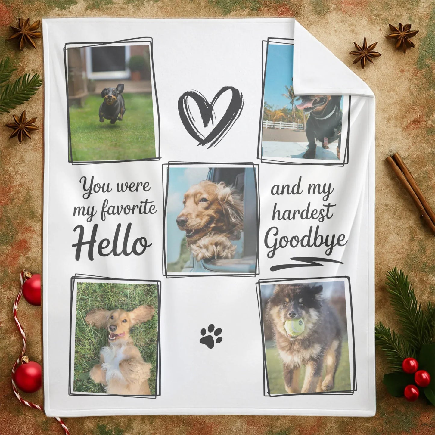 Personalized Blankets The Roommate Who Doesn't Pay - Personalized Dog Photo Collage Custom Blanket