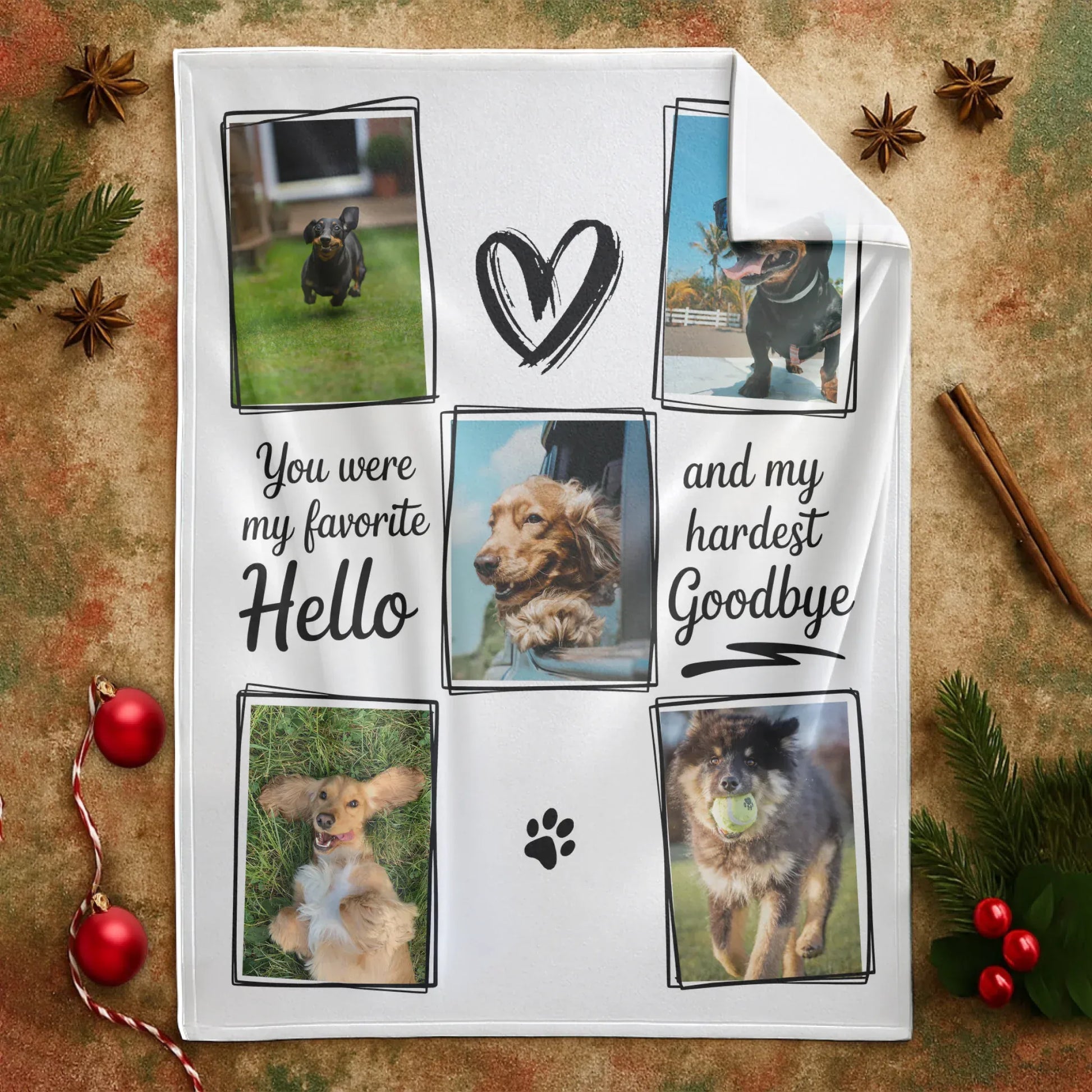Personalized Blankets The Roommate Who Doesn't Pay - Personalized Dog Photo Collage Custom Blanket