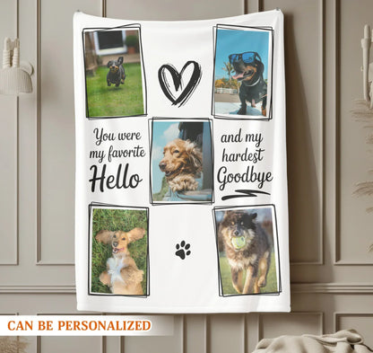 Personalized Blankets The Roommate Who Doesn't Pay - Personalized Dog Photo Collage Custom Blanket