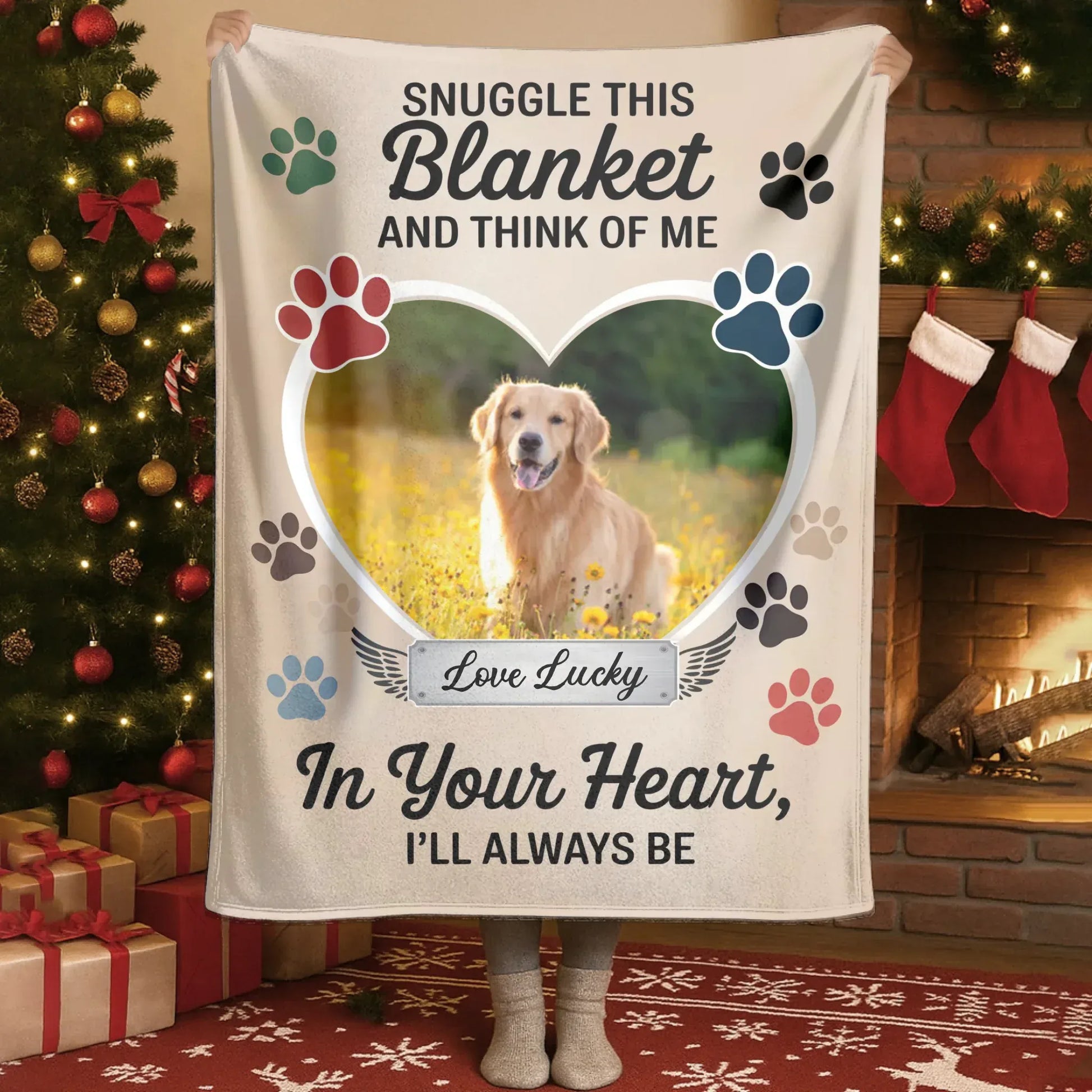 Personalized Blankets The Day I Found My Soulmate - Personalized Couple Anniversary Photo Custom Blanket