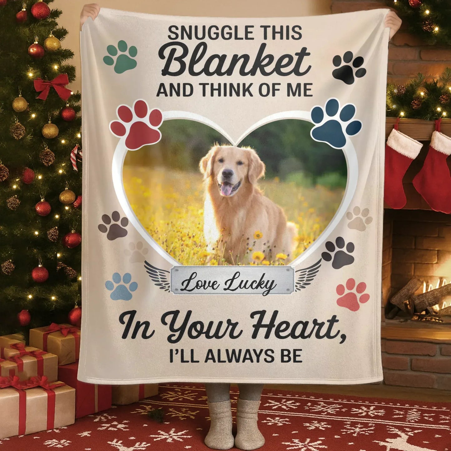 Personalized Blankets Blanket Custom KNT / White / 30x40in / 76x101cm The Day I Found My Soulmate - Personalized Couple Anniversary Photo Custom Blanket