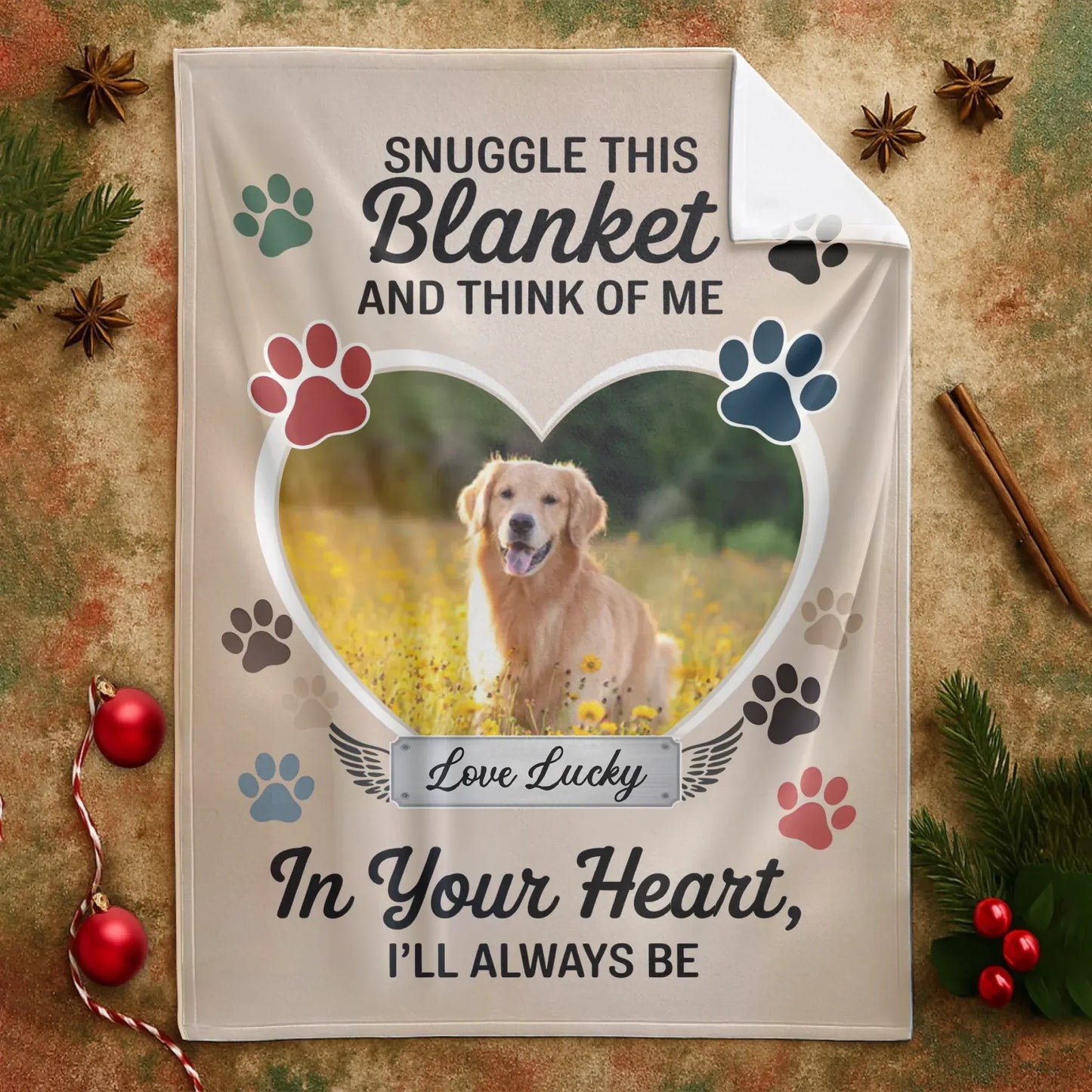 Personalized Blankets The Day I Found My Soulmate - Personalized Couple Anniversary Photo Custom Blanket