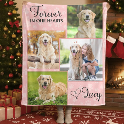 Personalized Blankets Blanket Custom KNT / White / 30x40in / 76x101cm You Are My Missing Piece - Personalized Couple Photo & Name Custom Blanket