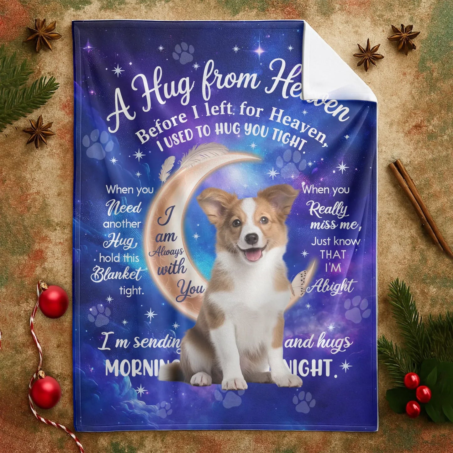 Personalized Blankets Making Me Happy Every Day - Personalized Anniversary Photo Custom Blanket