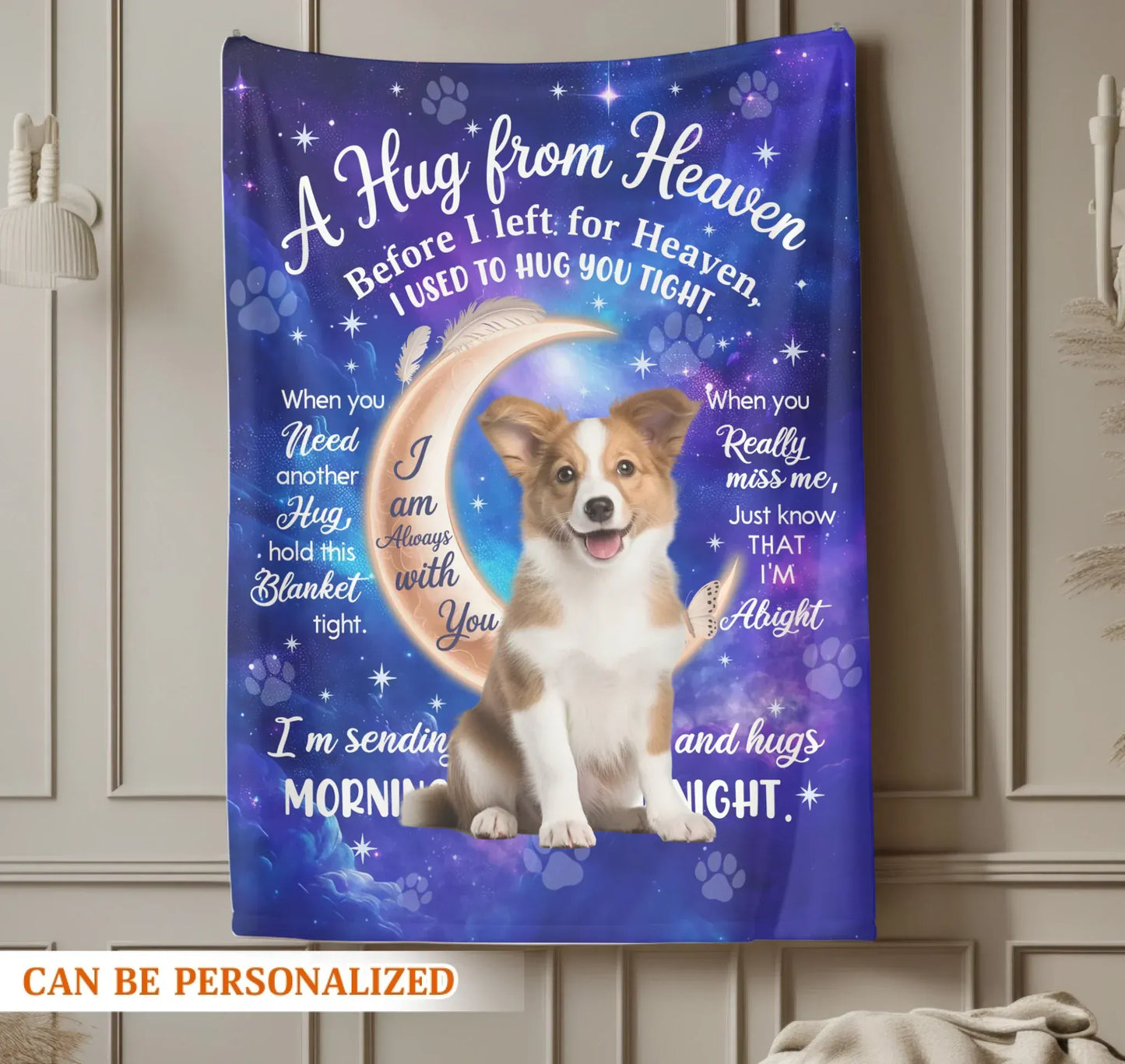 Personalized Blankets Making Me Happy Every Day - Personalized Anniversary Photo Custom Blanket