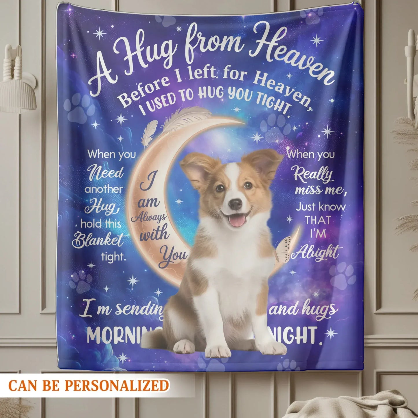 Personalized Blankets Making Me Happy Every Day - Personalized Anniversary Photo Custom Blanket