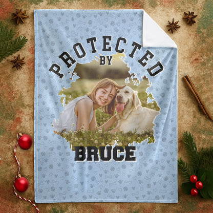 Personalized Blankets One Day We'll Meet Once More - Personalized Dog Memorial Custom Blanket