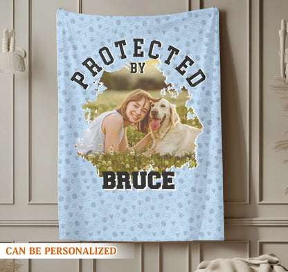 Personalized Blankets One Day We'll Meet Once More - Personalized Dog Memorial Custom Blanket