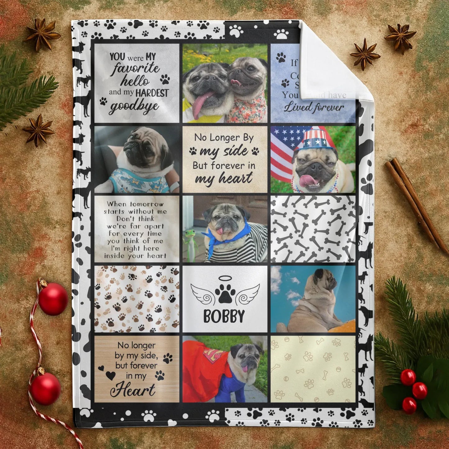 Personalized Blankets If Love Could Have Saved You, You Would Have Lived Forever – Personalized Dog Memorial Custom Blanket