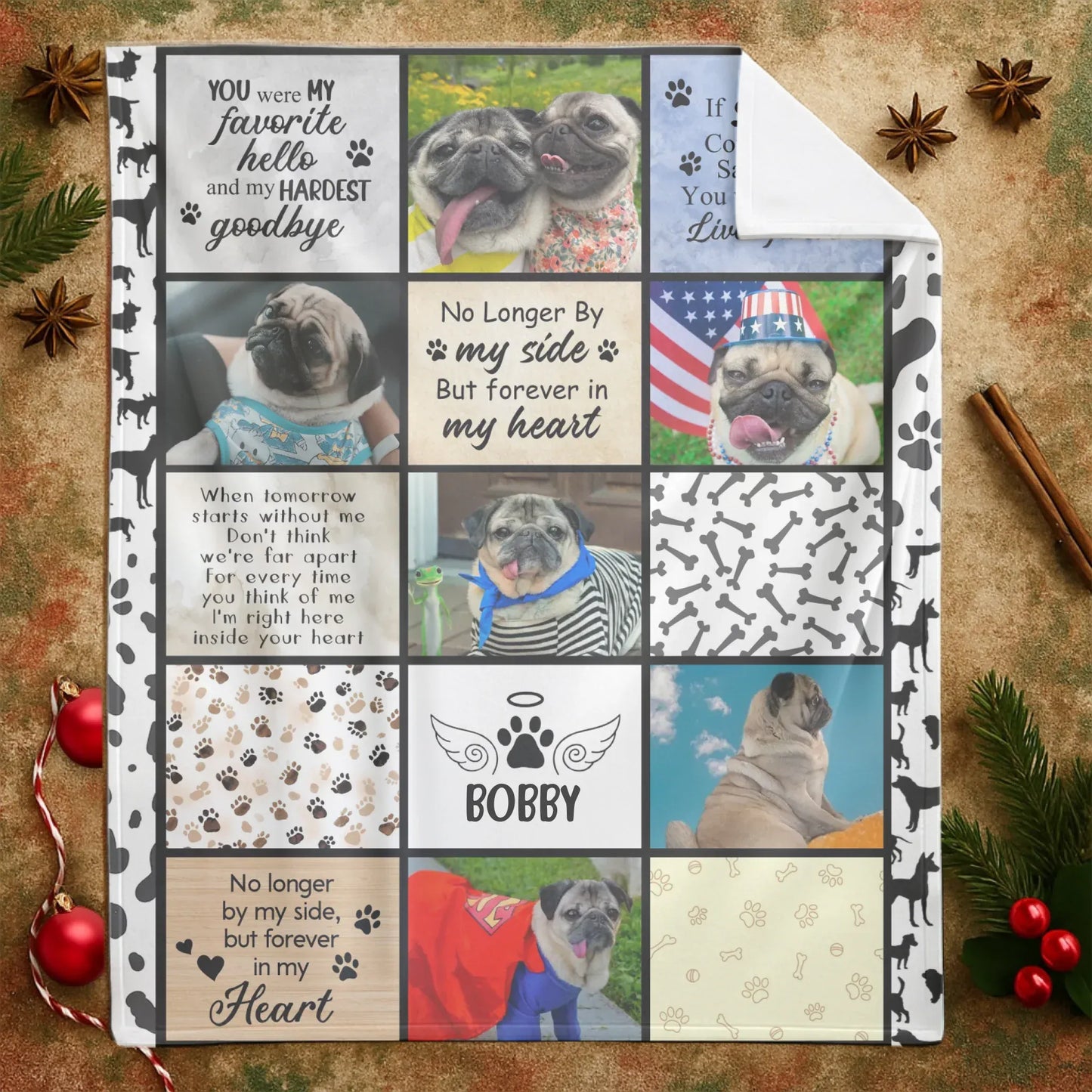 Personalized Blankets If Love Could Have Saved You, You Would Have Lived Forever – Personalized Dog Memorial Custom Blanket