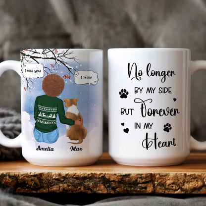 I Miss You I Know - Memorial Gift For Pet Lovers/ Dog Mom - Personalized Mug