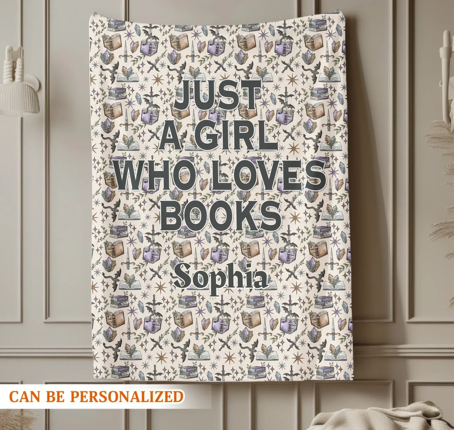 The Perfect Snuggle Companion For Every Bookworm - Personalized Books Lovers Custom Blanket