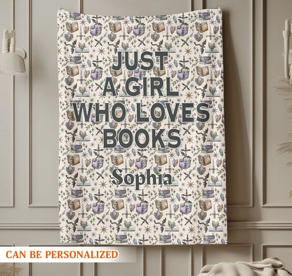 The Perfect Snuggle Companion For Every Bookworm - Personalized Books Lovers Custom Blanket