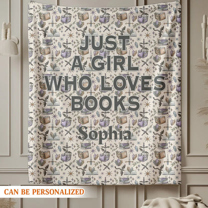The Perfect Snuggle Companion For Every Bookworm - Personalized Books Lovers Custom Blanket