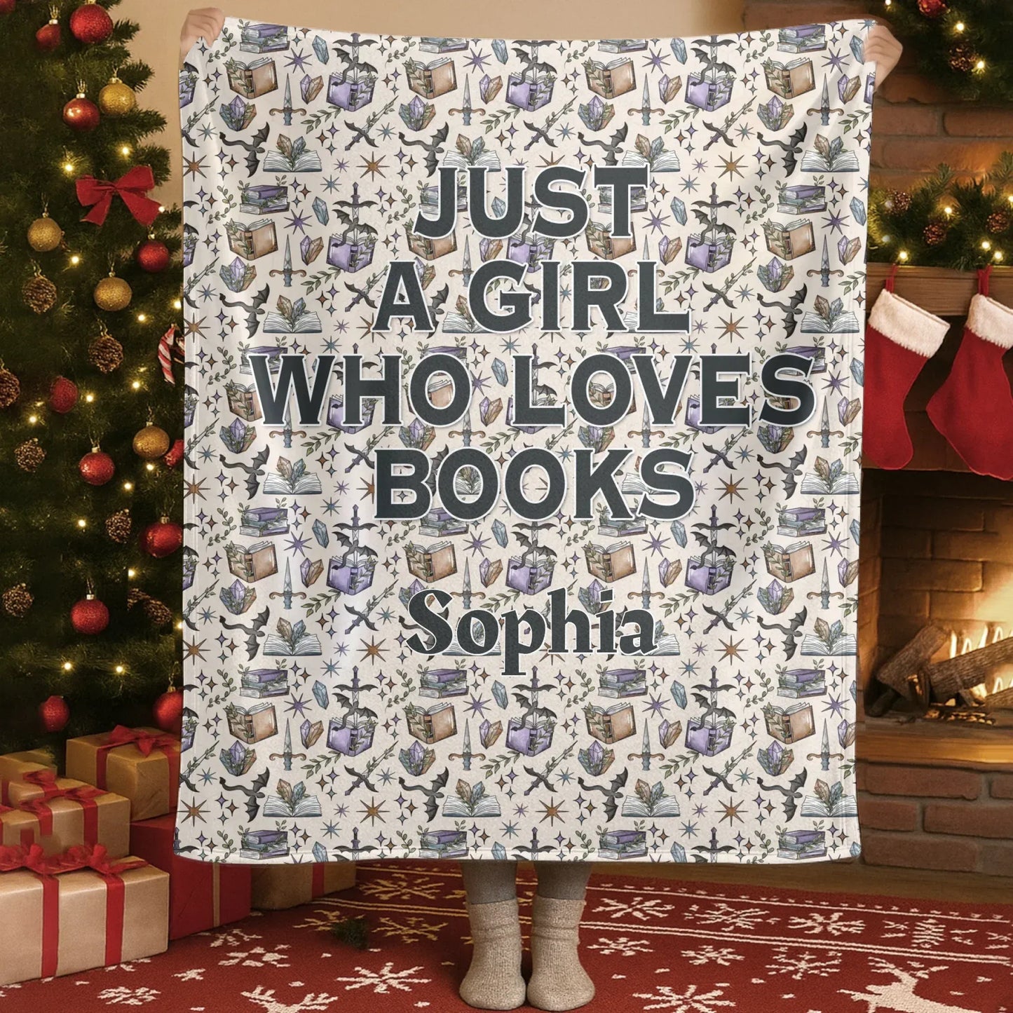 The Perfect Snuggle Companion For Every Bookworm - Personalized Books Lovers Custom Blanket