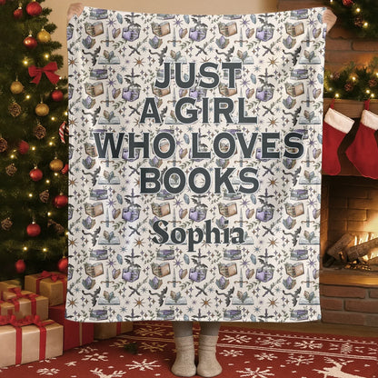 The Perfect Snuggle Companion For Every Bookworm - Personalized Books Lovers Custom Blanket