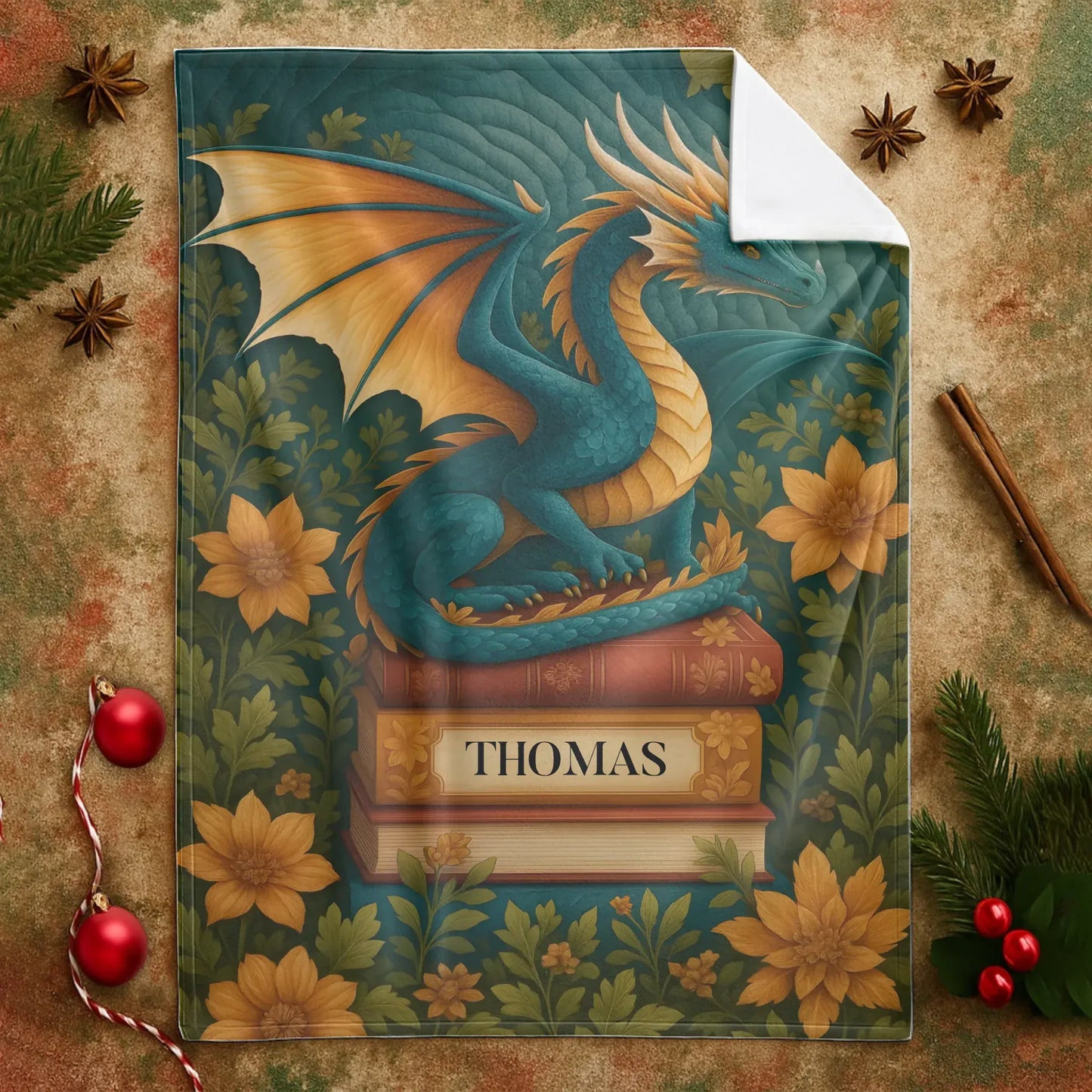 Lost In A Fairy Tale World - Personalized Books Lovers Custom Blanket