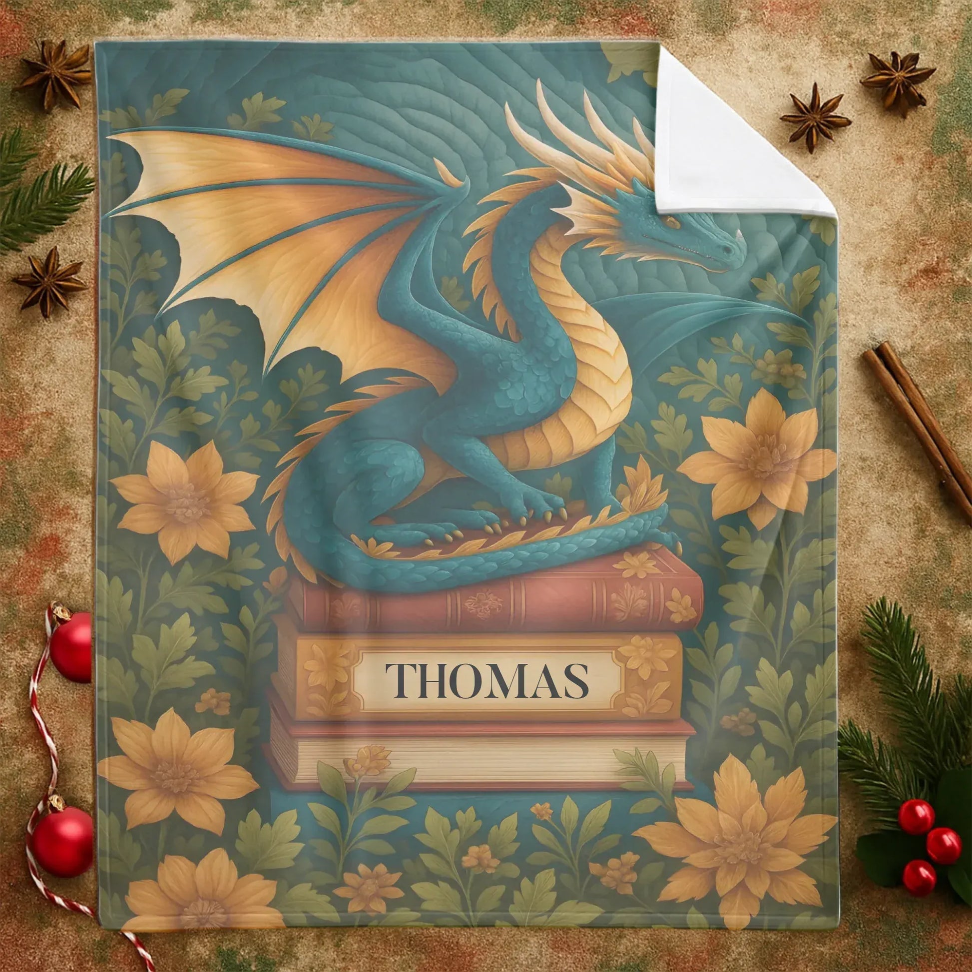 Lost In A Fairy Tale World - Personalized Books Lovers Custom Blanket