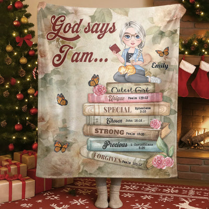 At The Pinnacle Of Literature And Novels - Personalized Books Lovers Custom Blanket