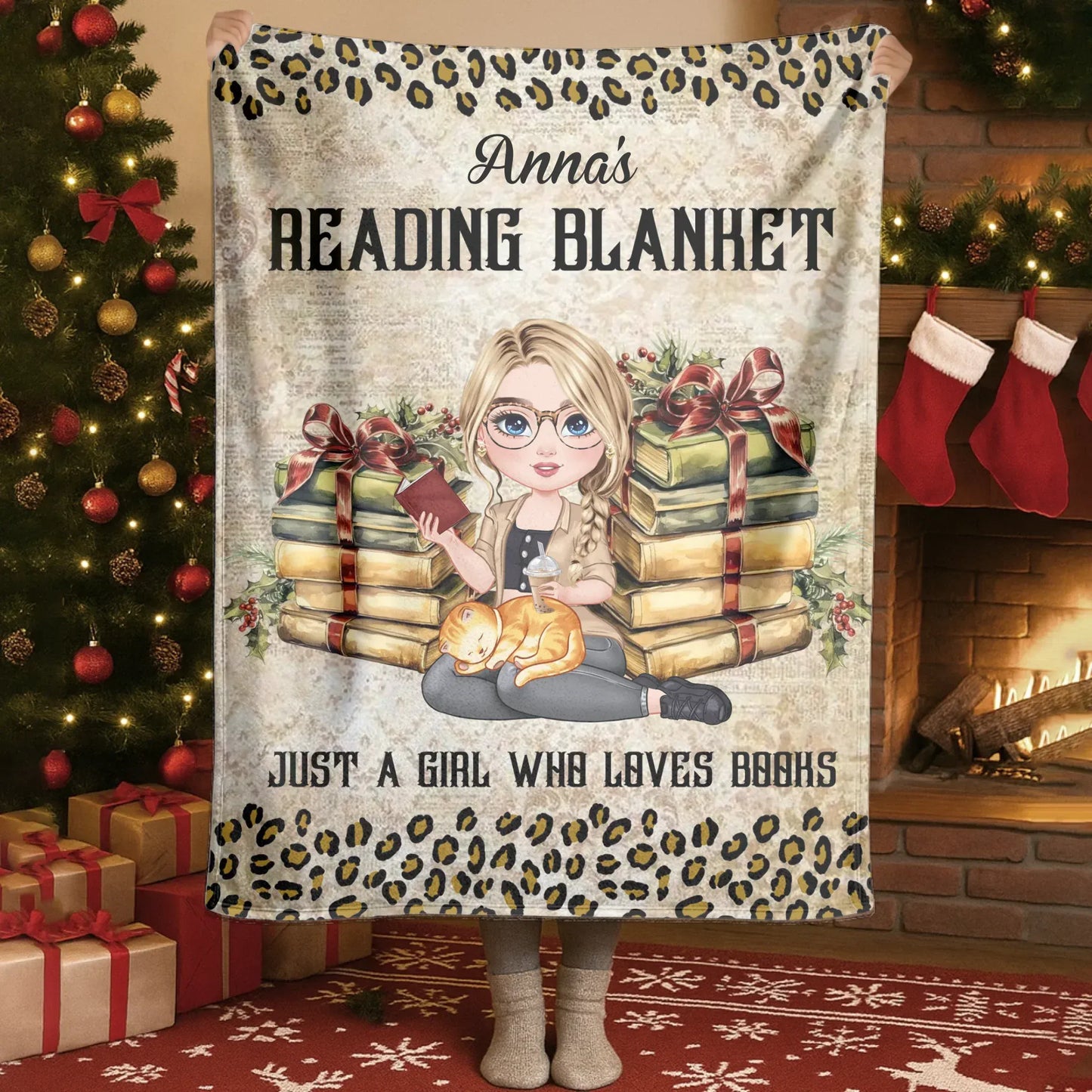 Blanket - Thanh Dang / White / 30x40in / 76x101cm Life Is A Book Of Wondrous Chapters - Personalized Books Lovers Custom Blanket