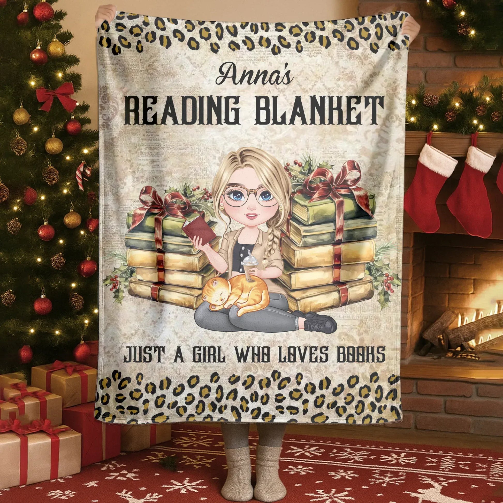Blanket - Thanh Dang / White / 30x40in / 76x101cm Life Is A Book Of Wondrous Chapters - Personalized Books Lovers Custom Blanket