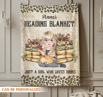 Life Is A Book Of Wondrous Chapters - Personalized Books Lovers Custom Blanket