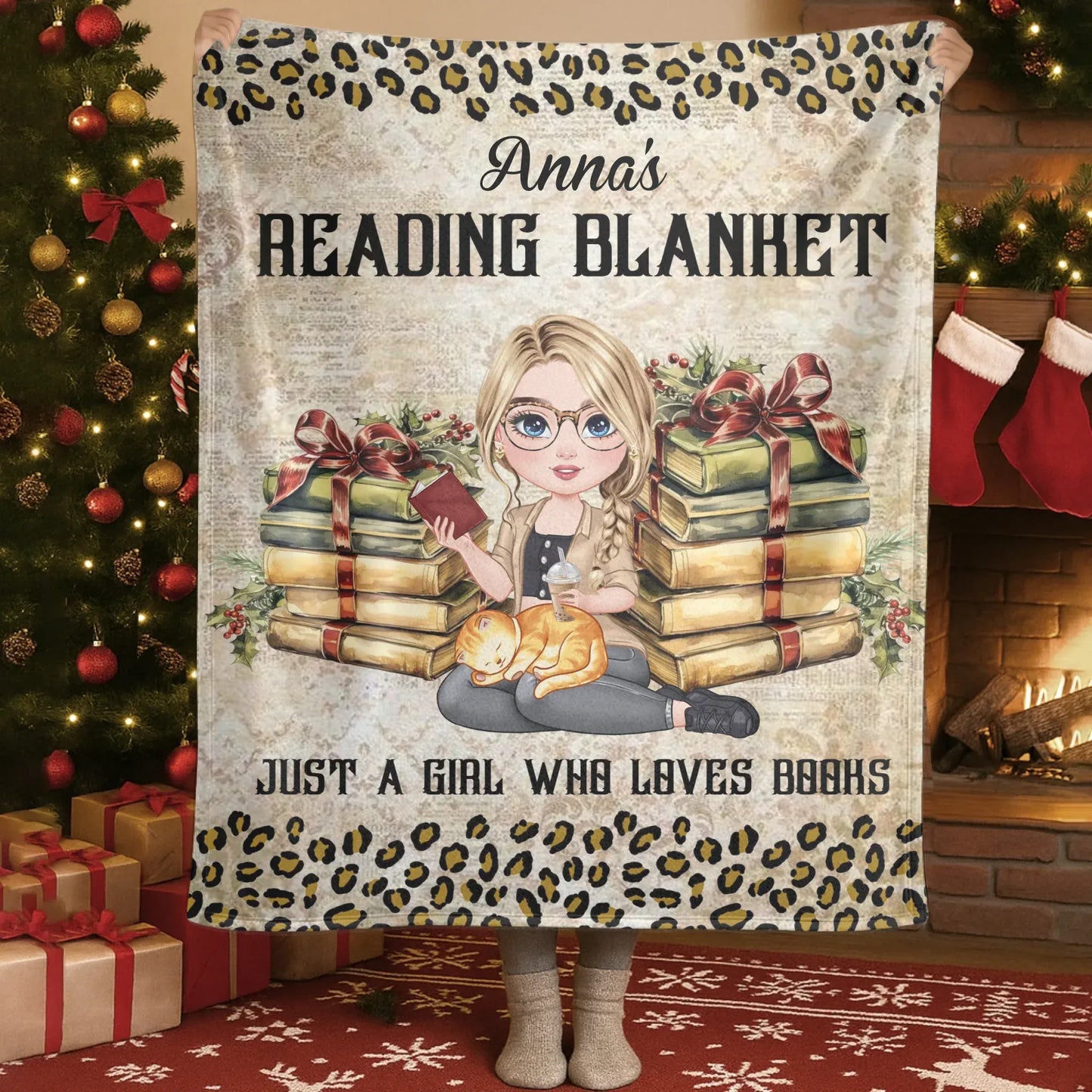 Life Is A Book Of Wondrous Chapters - Personalized Books Lovers Custom Blanket