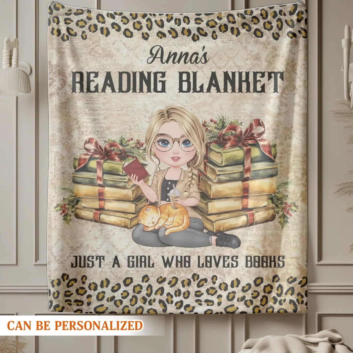 Life Is A Book Of Wondrous Chapters - Personalized Books Lovers Custom Blanket