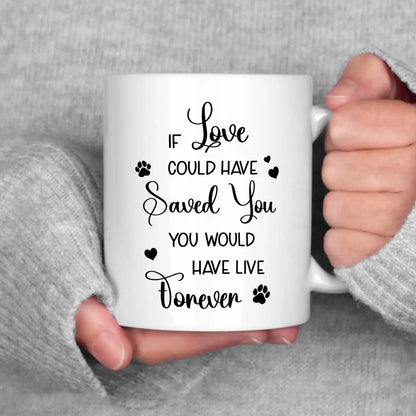 I Miss You I Know - Memorial Gift For Pet Lovers/ Dog Mom - Personalized Mug