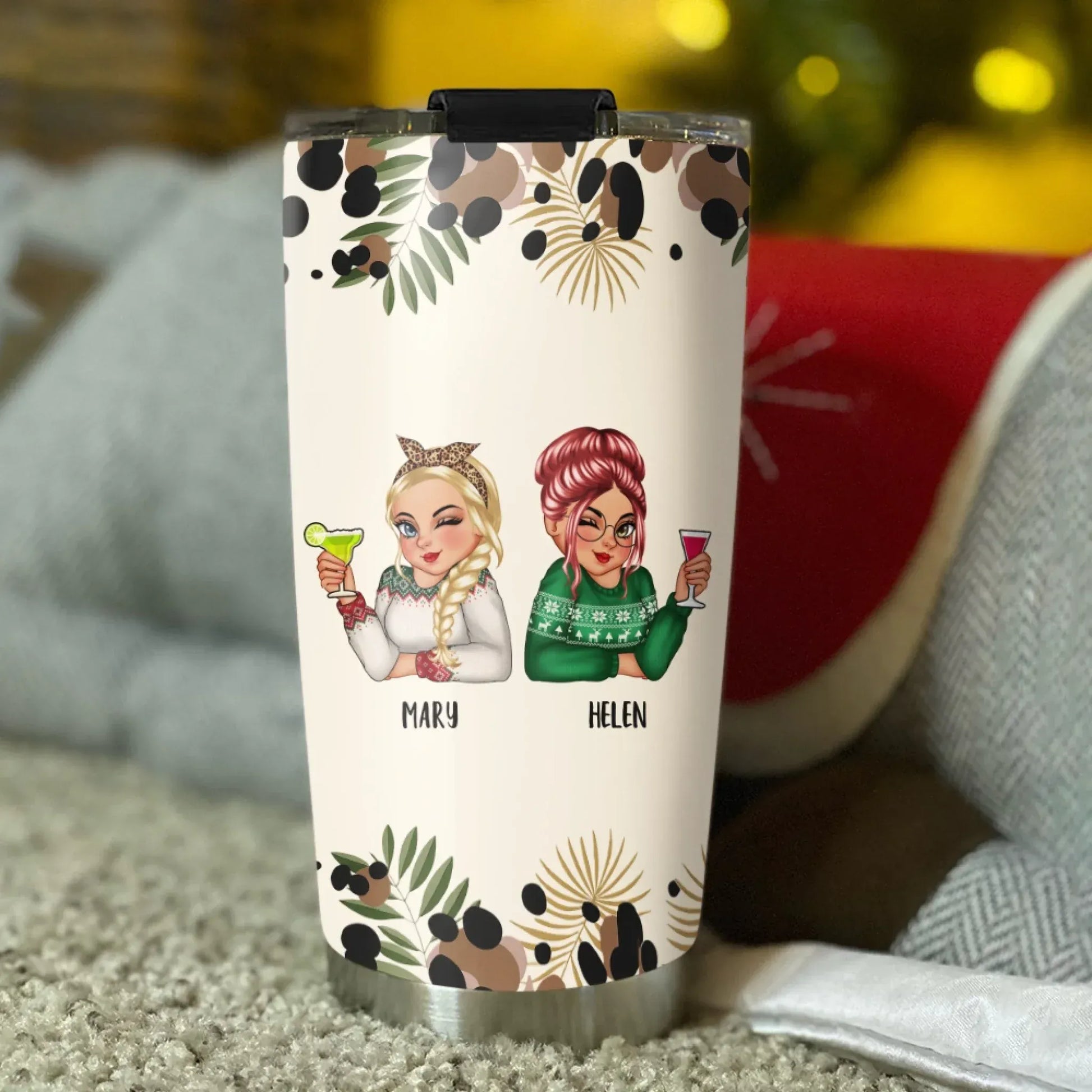We’ll Be Friends Until We’re Old And Senile Then we'll be New Friends - Gift For Friends/ Besties - Personalized Custom Printed Tumbler