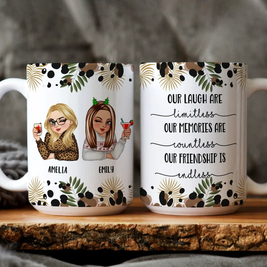 We’ll Be Friends Until We’re Old And Senile Then we'll be New Friends - Gift For Friends/ Besties - Personalized Custom Printed Mug