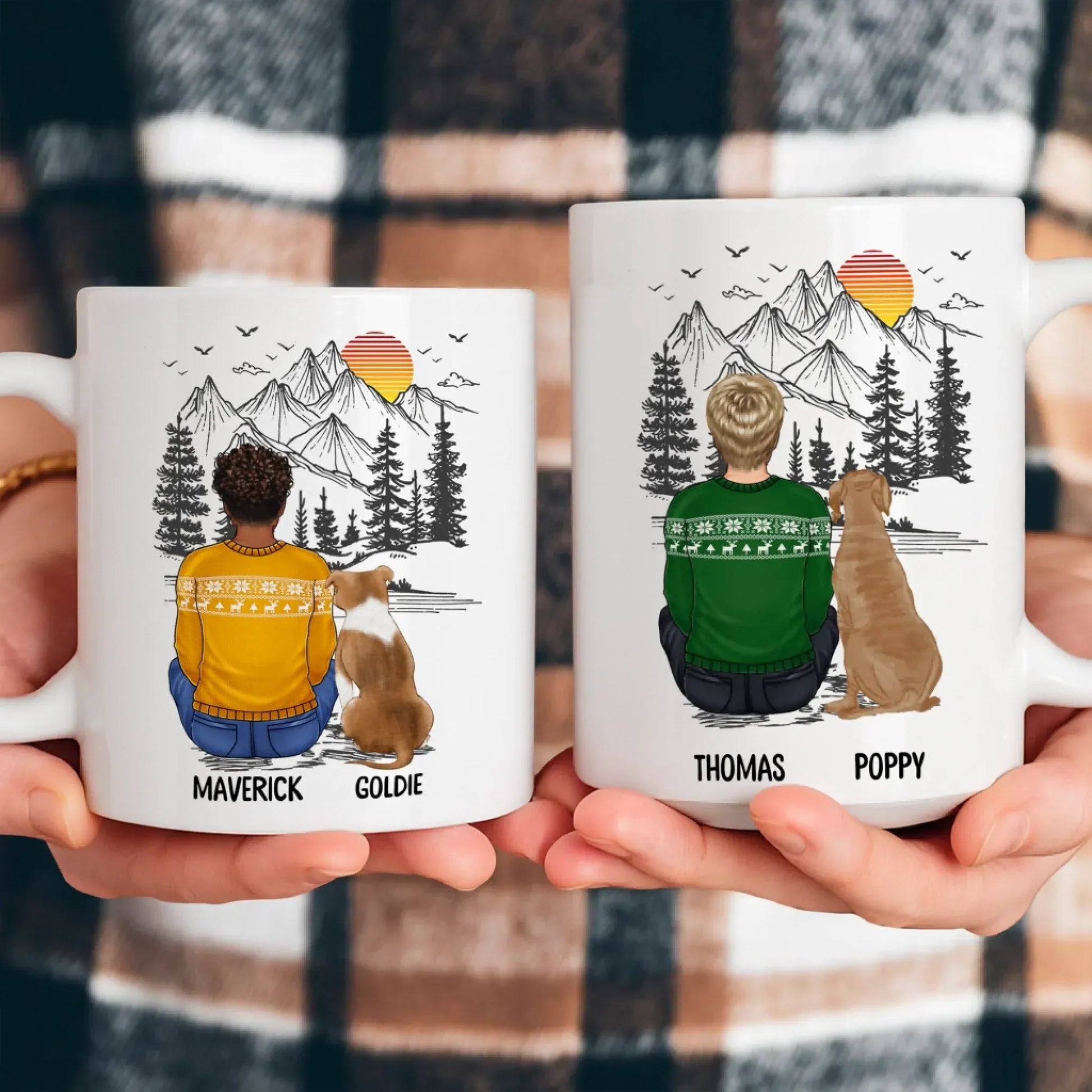 Personalized Mugs A Boy And His Dog Can't Be Broken - Personalized Custom Printed Mug