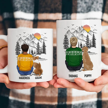 Personalized Mugs A Boy And His Dog Can't Be Broken - Personalized Custom Printed Mug