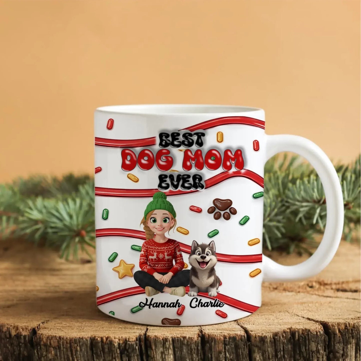 You're Not Just A Dog, You Are My Sanity - Personalized Dog Lovers Custom Mug