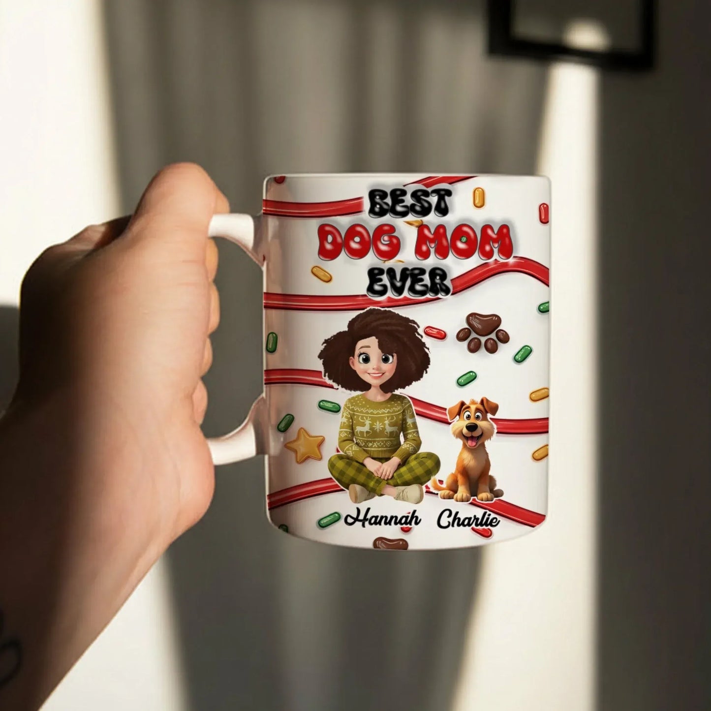 You're Not Just A Dog, You Are My Sanity - Personalized Dog Lovers Custom Mug