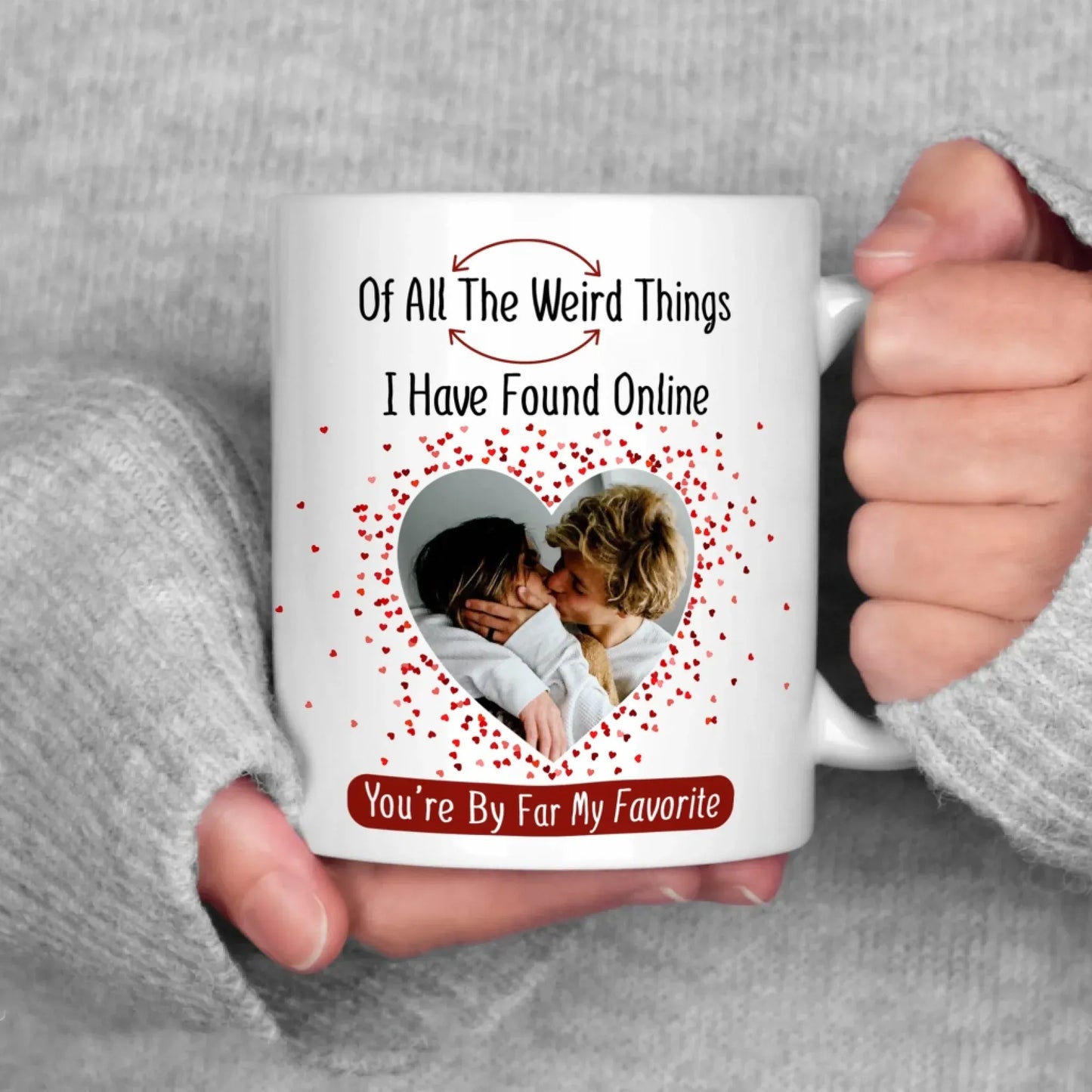 Personalized Mugs I F*cking Love You ( Either Way Works) Couples Gift - Personalized Custom Photo Mug