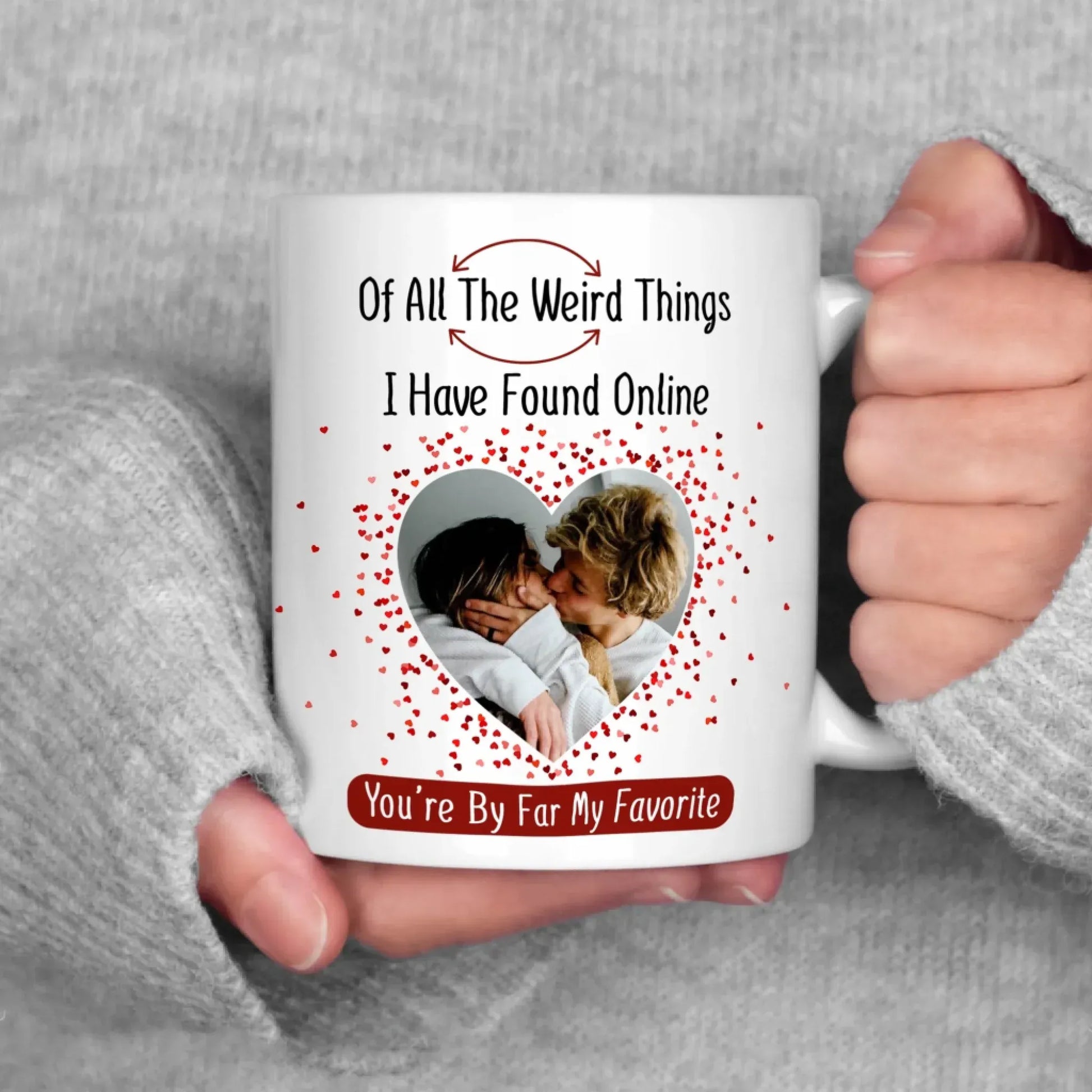 Personalized Mugs I F*cking Love You ( Either Way Works) Couples Gift - Personalized Custom Photo Mug