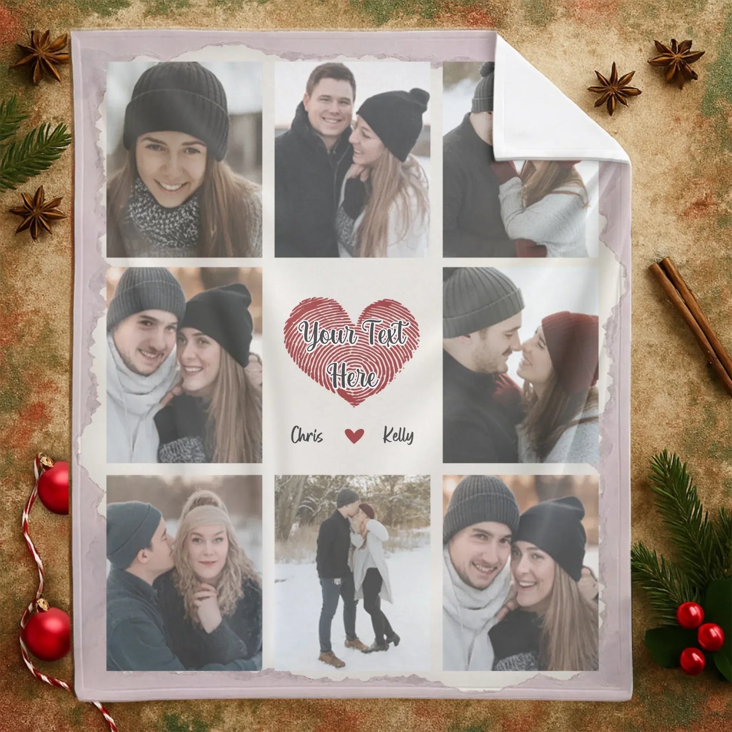 Personalized Blankets Every Memory With You Is A Treasure - Personalized Couple Multi Photo Custom Blanket