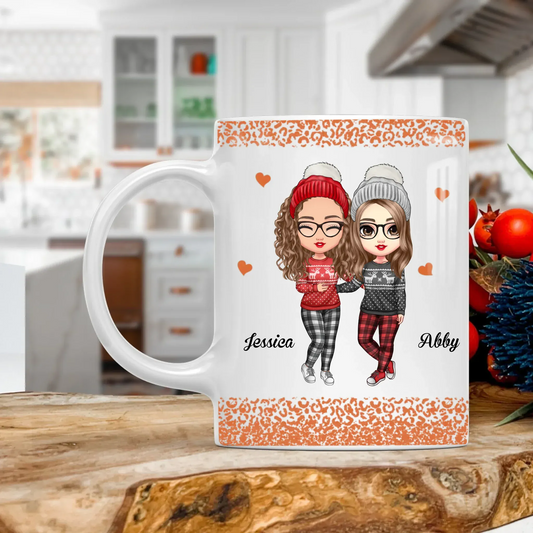 MUG - Thanh Dang / WHITE / 11oz I Hope We're Friends Until We Die - Personalized Besties Custom Ceramic Mug