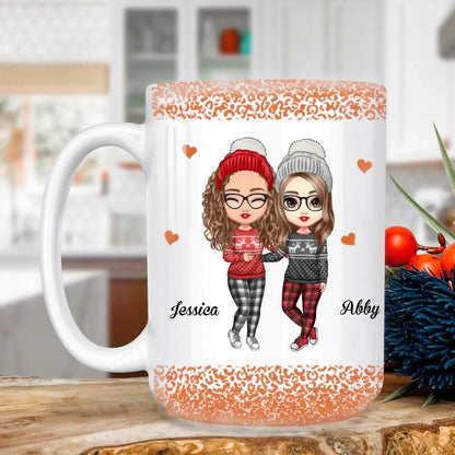 MUG - Thanh Dang / WHITE / 15oz I Hope We're Friends Until We Die - Personalized Besties Custom Ceramic Mug