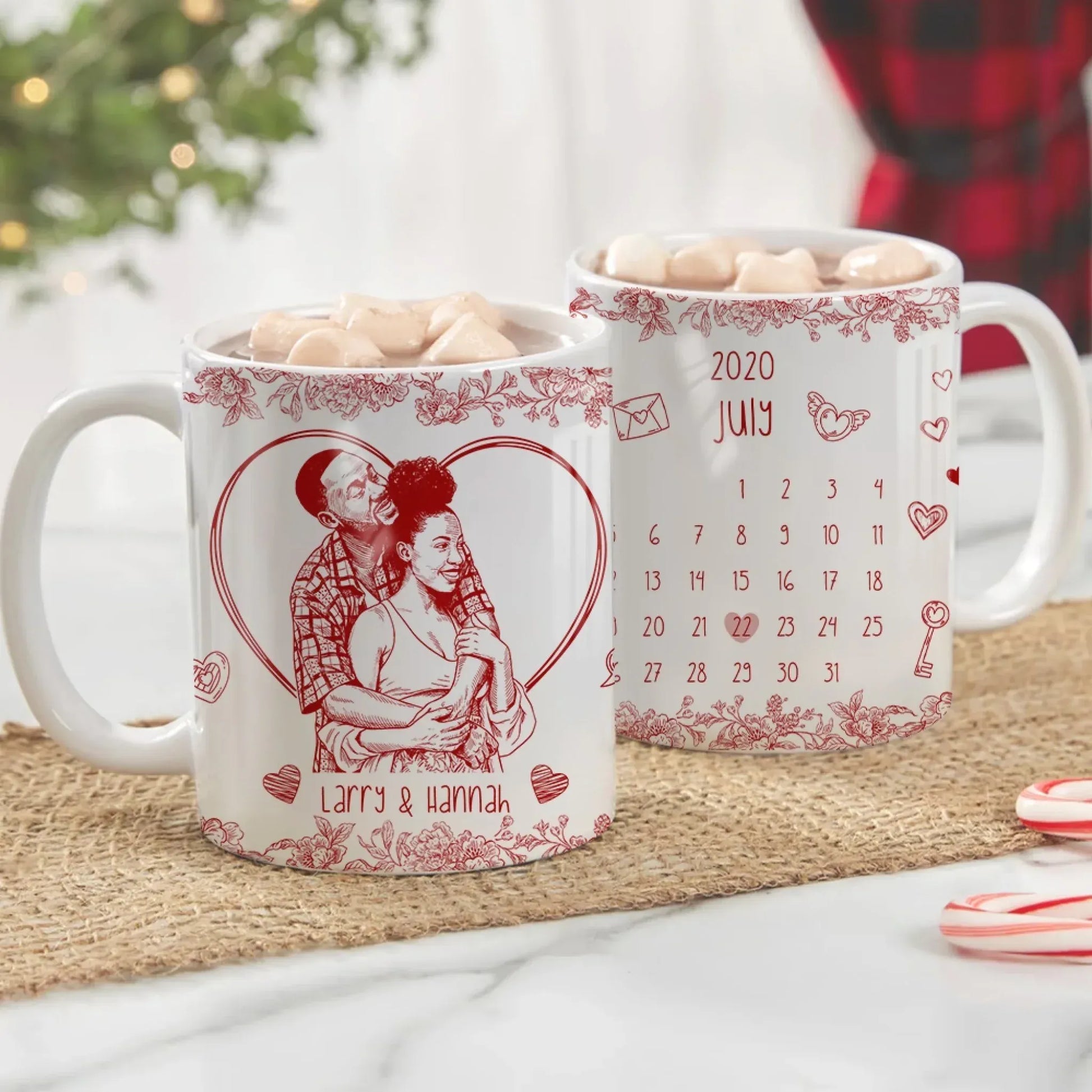 To Me, You Are Perfect - Personalized Couple Photo Custom Ceramic Mug