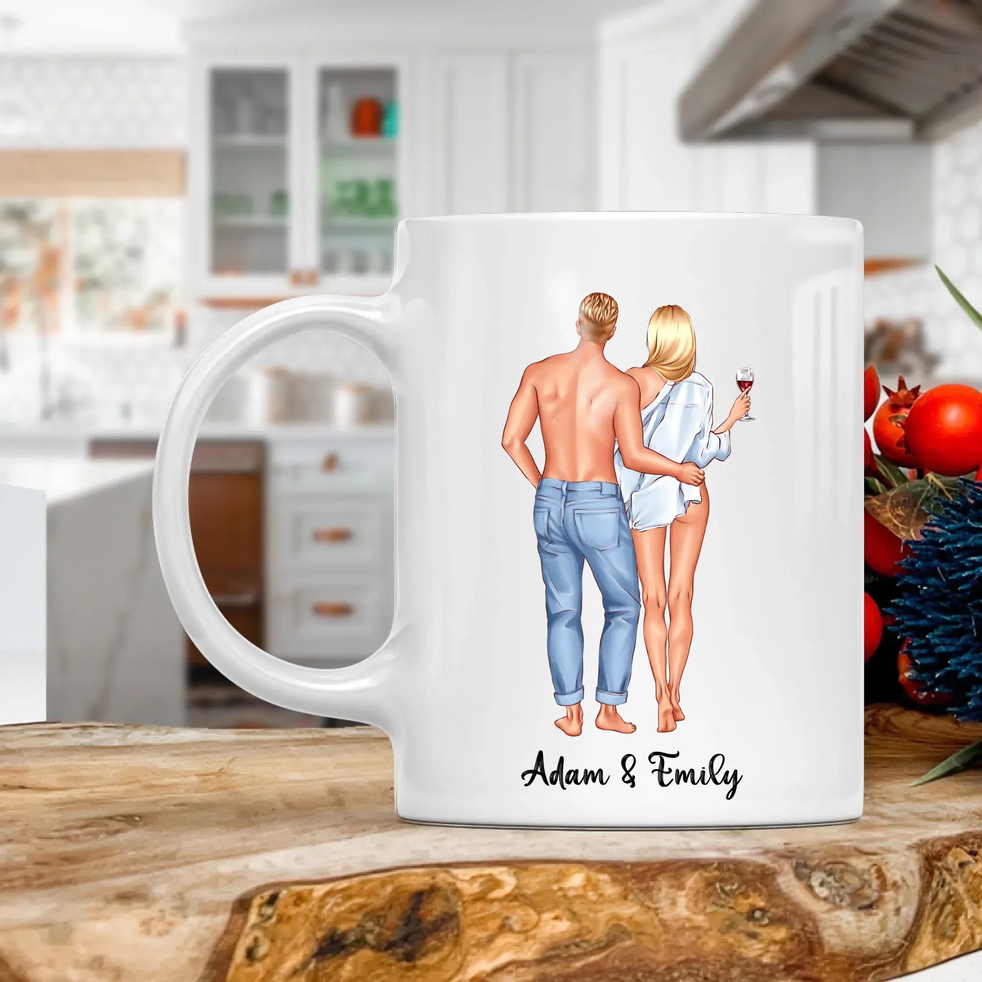 MUG - TD / WHITE / 11oz F*ck Valentine's Day, I Love You Everyday - Personalized Couple Custom Ceramic Mug