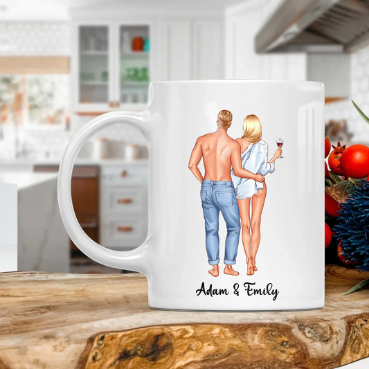 MUG - TD / WHITE / 11oz F*ck Valentine's Day, I Love You Everyday - Personalized Couple Custom Ceramic Mug