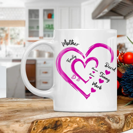 Personalized Mugs MUG - TD / WHITE / 11oz We Have To Prepare The Child For The Path, Not The Path For The Child - Personalized Mother's Day Custom Ceramic Mug