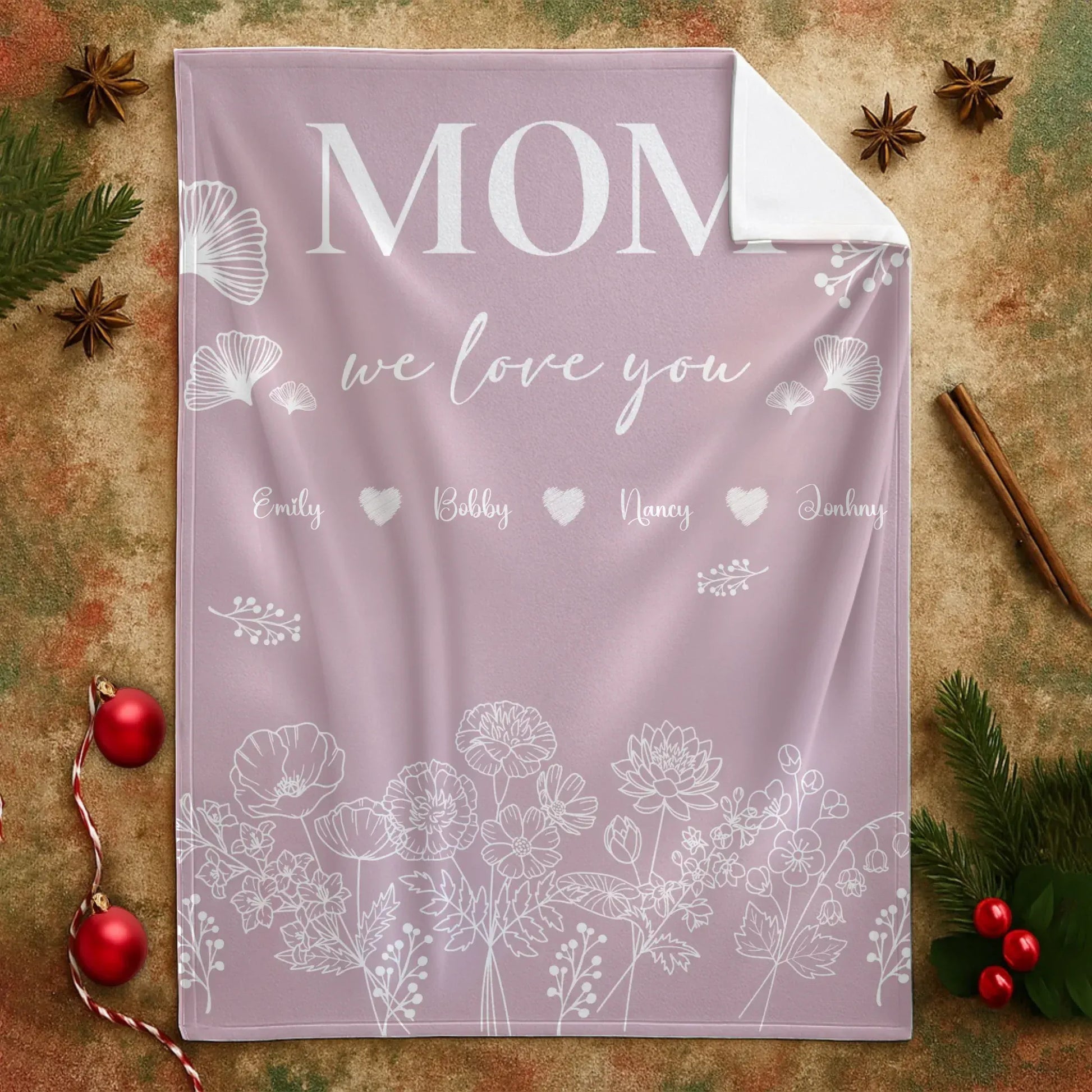 Personalized Blankets Motherhood, All Love Begins And Ends There - Personalized Mother's Day Custom Ceramic Mug