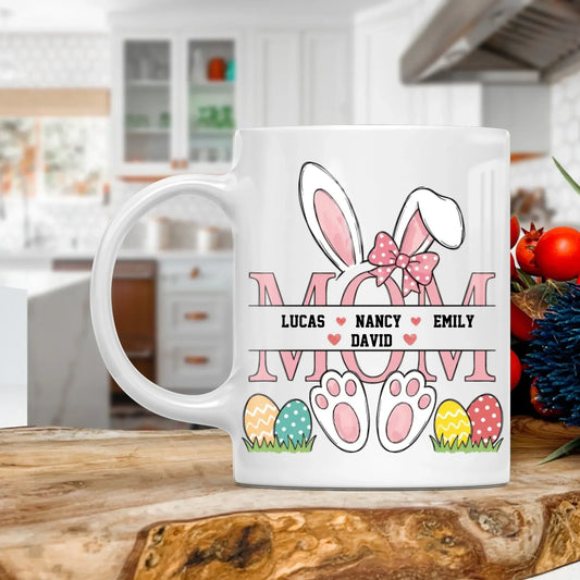 Personalized Mugs MUG - TD / WHITE / 11oz A Mother Understands What A Child Does Not Say - Personalized Easter Day Custom Ceramic Mug