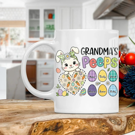 Personalized Mugs MUG - TD / WHITE / 11oz The Great Gift Of Easter Is Hope - Personalized Easter Day Custom Ceramic Mug